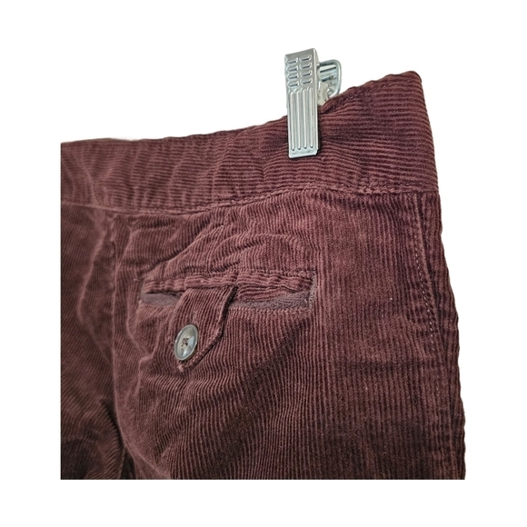 Free People boho corduroy brown straight leg pants size 4 - Picture 5 of 10